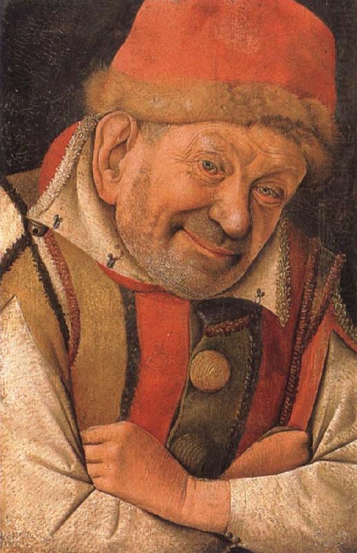 Portrait of the Ferrara court jester Gonella, Jean Fouquet